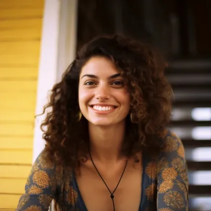 Foto de perfil da Camila, criadora do Casamento no Controle